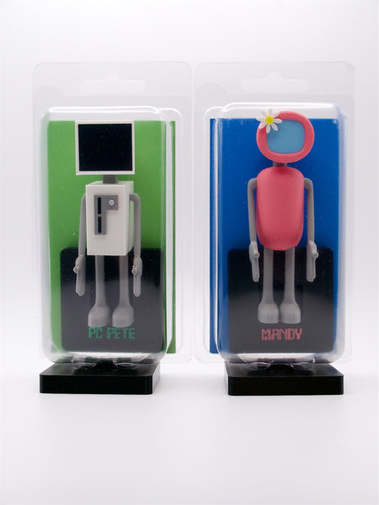 "Non-Action Figure" PC Pete and Mandy Combo- 2 Pack - $25.00